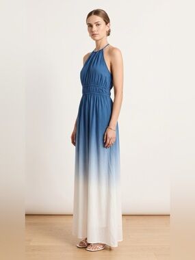 glamour sequin maxi dress Lillie Sequin Maxi Dress-Gold S